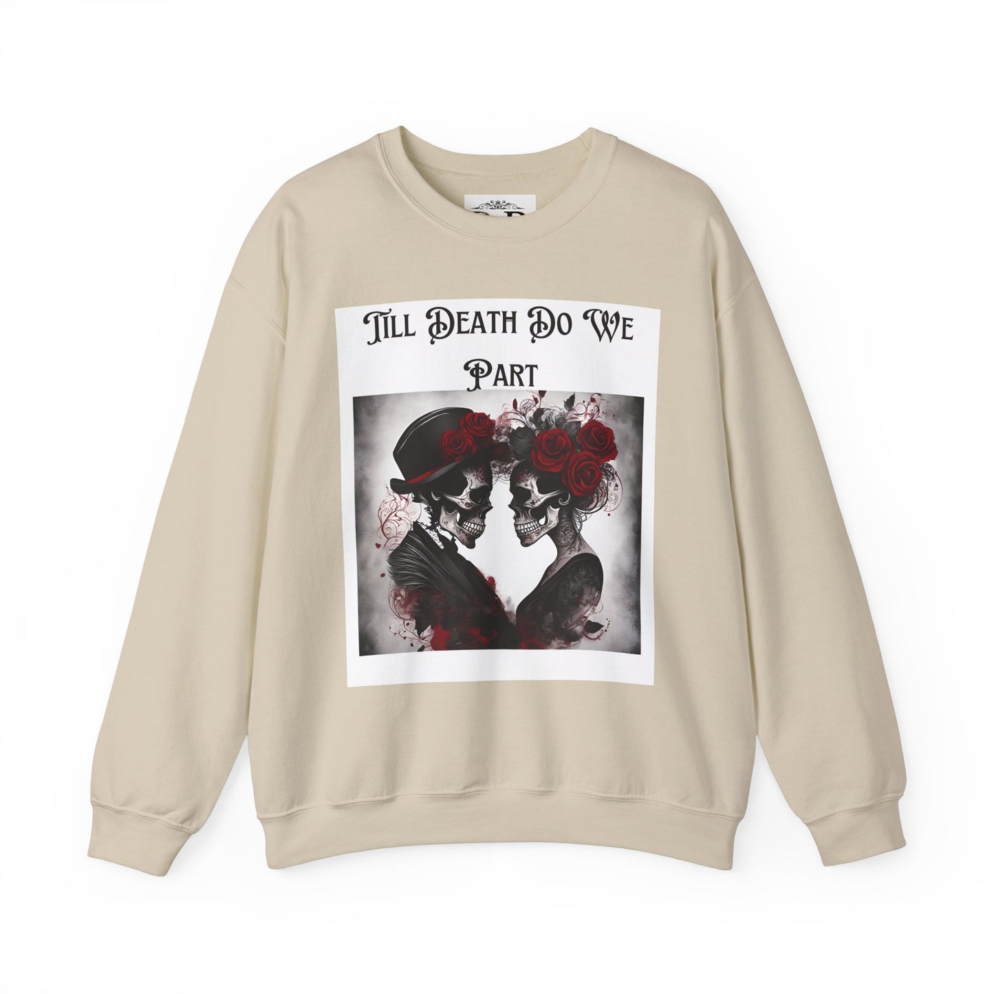 Till Death Do Us Part Skeleton Crewneck Sweatshirt