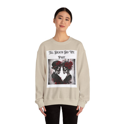 Till Death Do Us Part Skeleton Crewneck Sweatshirt