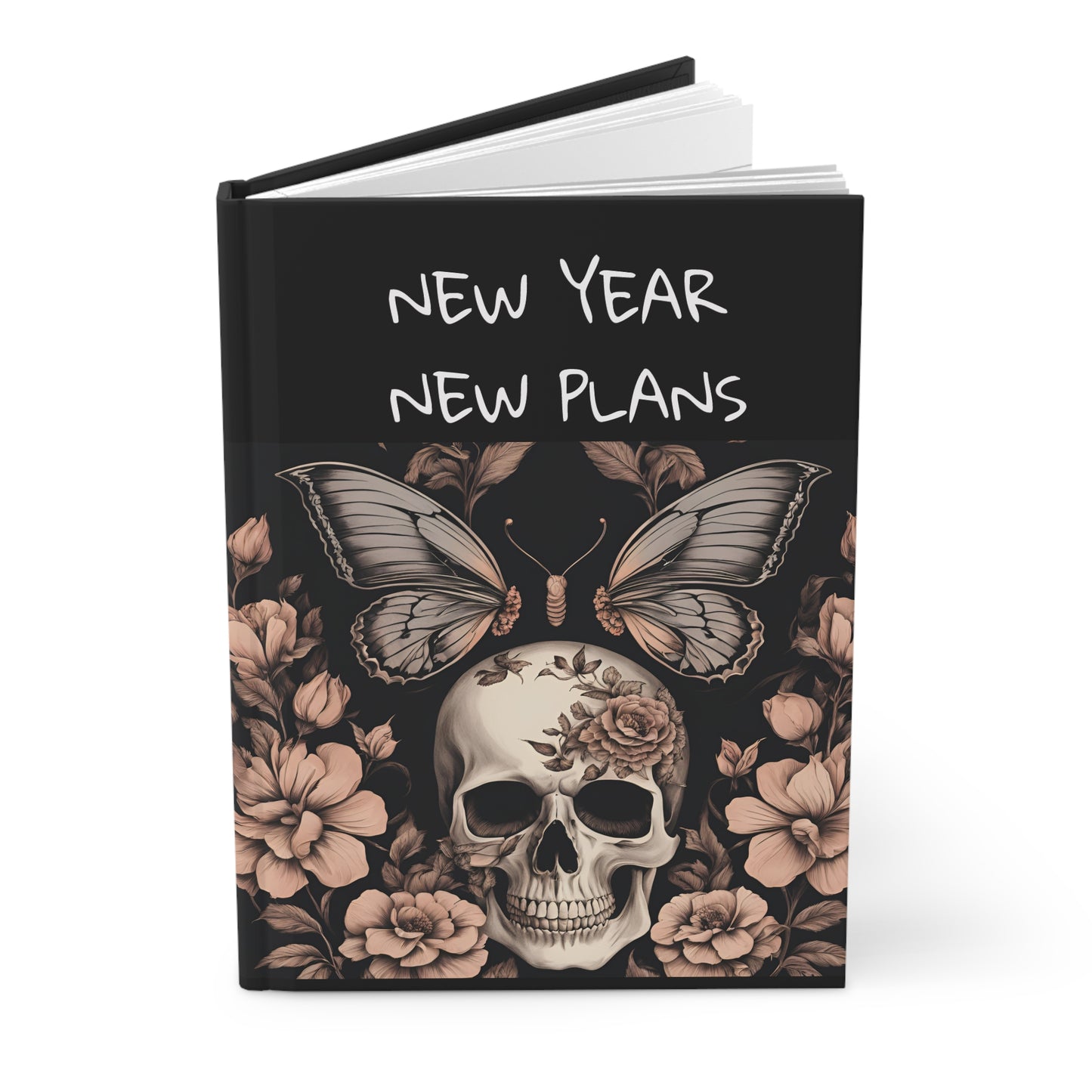 New Year New Plans Hardcover Journal