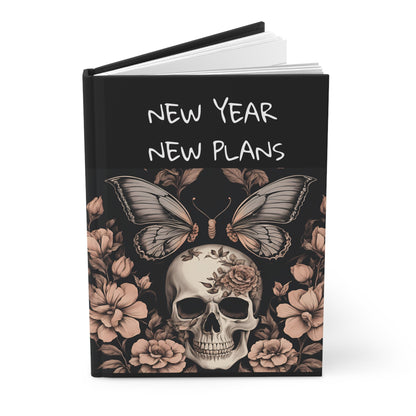 New Year New Plans Hardcover Journal