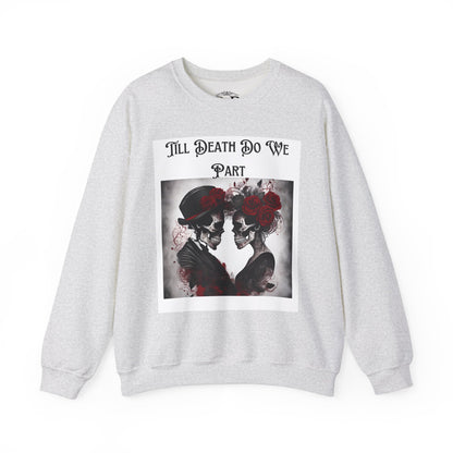 Till Death Do Us Part Skeleton Crewneck Sweatshirt