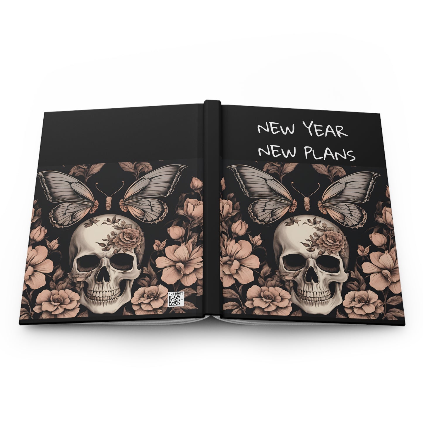 New Year New Plans Hardcover Journal