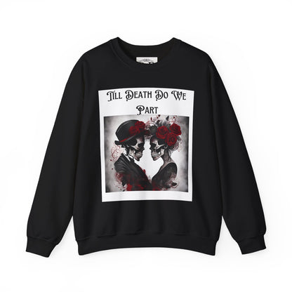 Till Death Do Us Part Skeleton Crewneck Sweatshirt