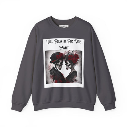 Till Death Do Us Part Skeleton Crewneck Sweatshirt