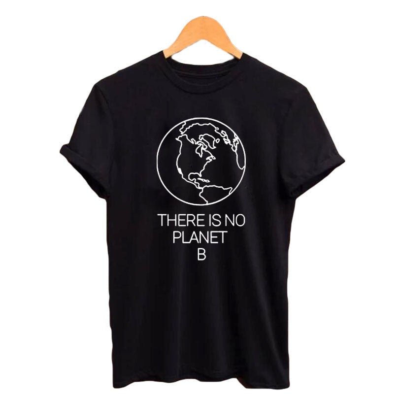 There Is No Planet B Women's Summer Cotton Tops