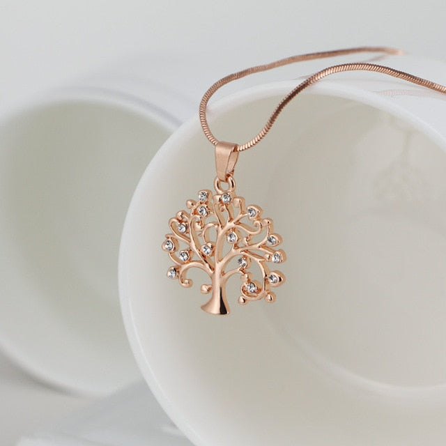 Tree Of Life Pendant Necklace Women