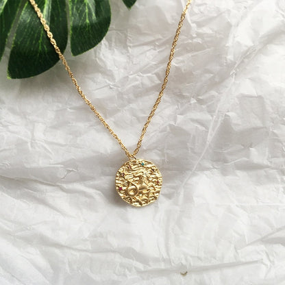 Zodiac Gold Constellation Necklace for Women