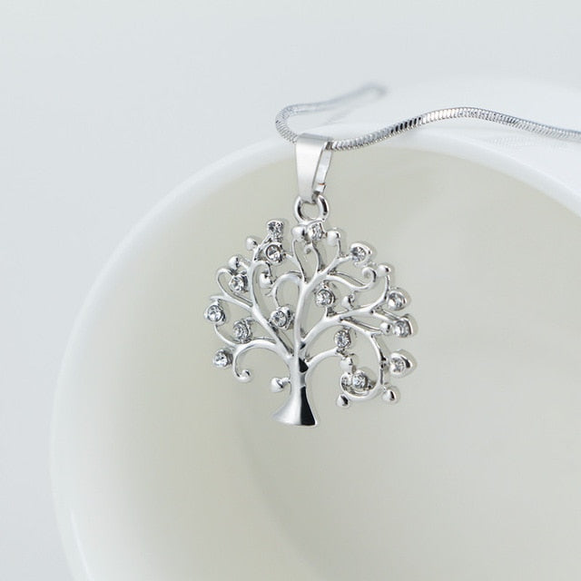 Tree Of Life Pendant Necklace Women